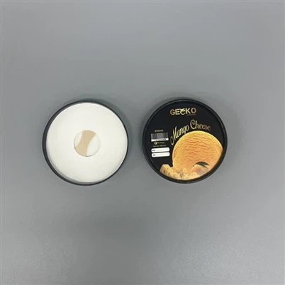 कागज ढक्कन के लिए बर्फ क्रीम कप